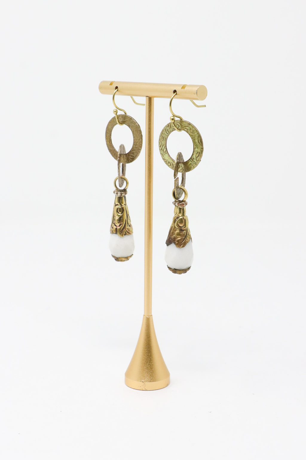 Mya Lambrecht Brass Teardrop Earrings | ATELIER957