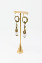 Mya Lambrecht Brass Teardrop Earrings | ATELIER957