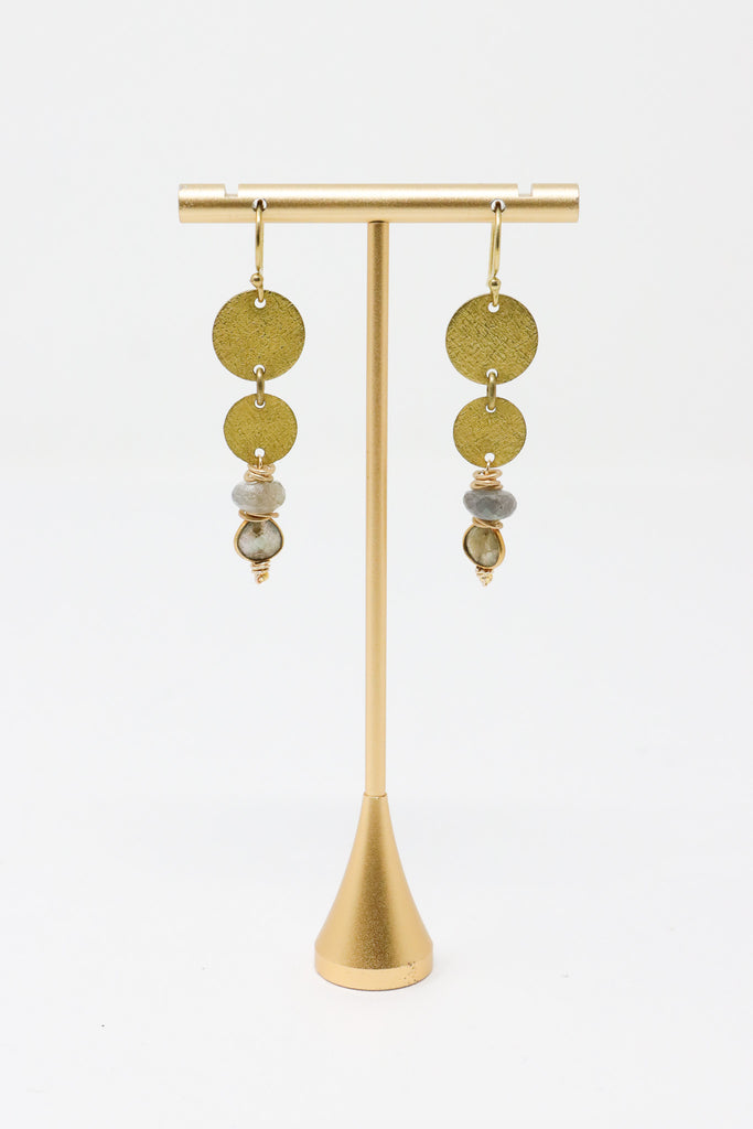 Mya Lambrecht Disk Earrings | ATELIER957