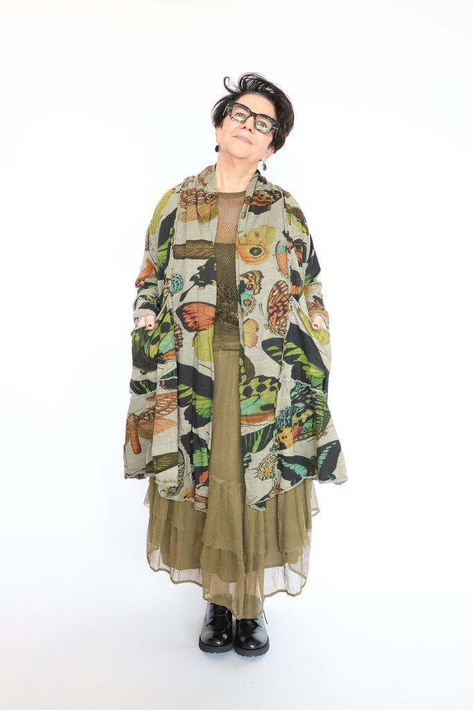 Krista Larson Butterfly Billowy Coat | ATELIER957