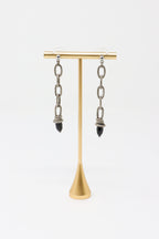 Mya Lambrecht Onyx Teardrop Earrings | ATELIER957