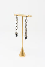 Mya Lambrecht Onyx Teardrop Earrings | ATELIER957