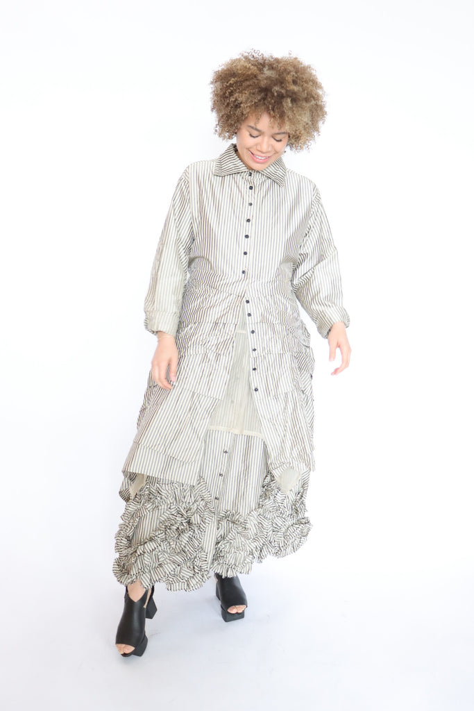 Krista Larson Taffeta Cottage Dress | ATELIER957