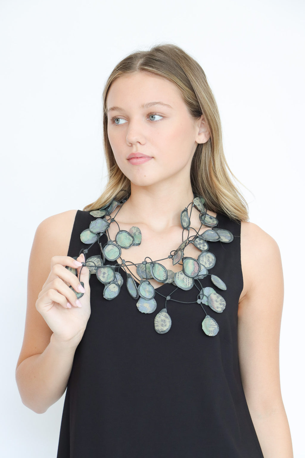 Annemieke Broenink Ink Petal Necklace (2 Colors) | ATELIER957