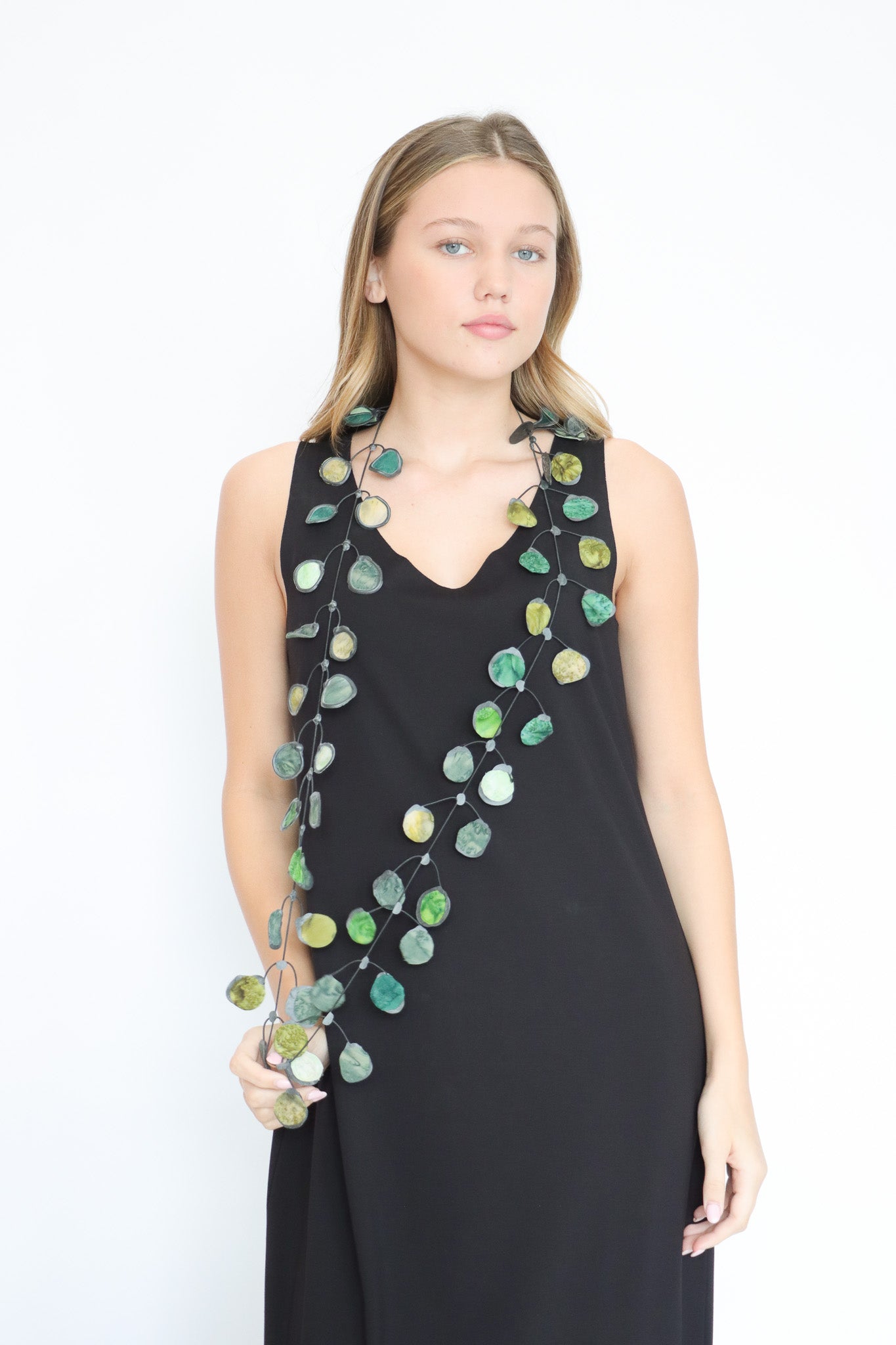 Annemieke Broenink Ink Petal Necklace (2 Colors) | ATELIER957