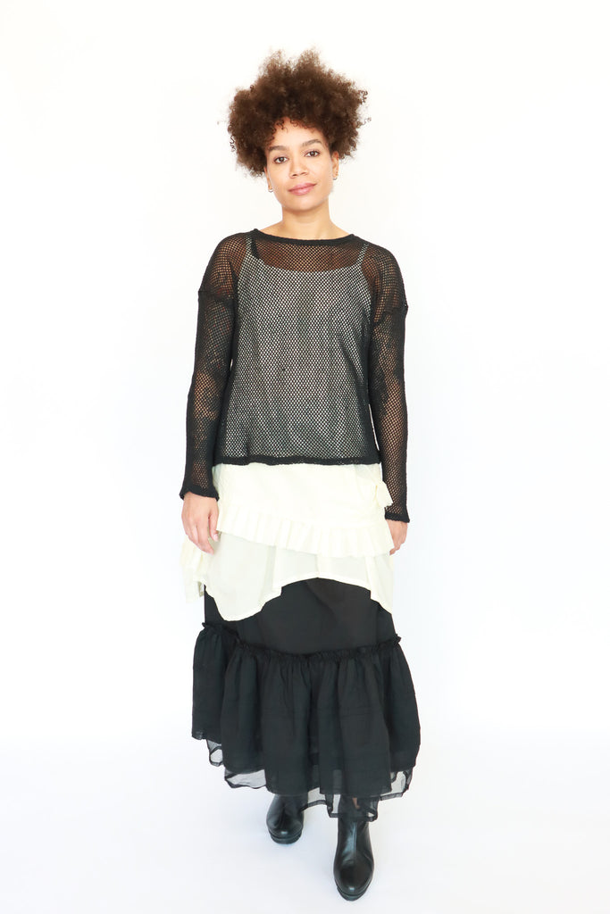 Krista Larson Underpinning Cotton Skirt (2 Colors) | ATELIER957