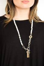 Mya Lambrecht Sitting Buddha Necklace