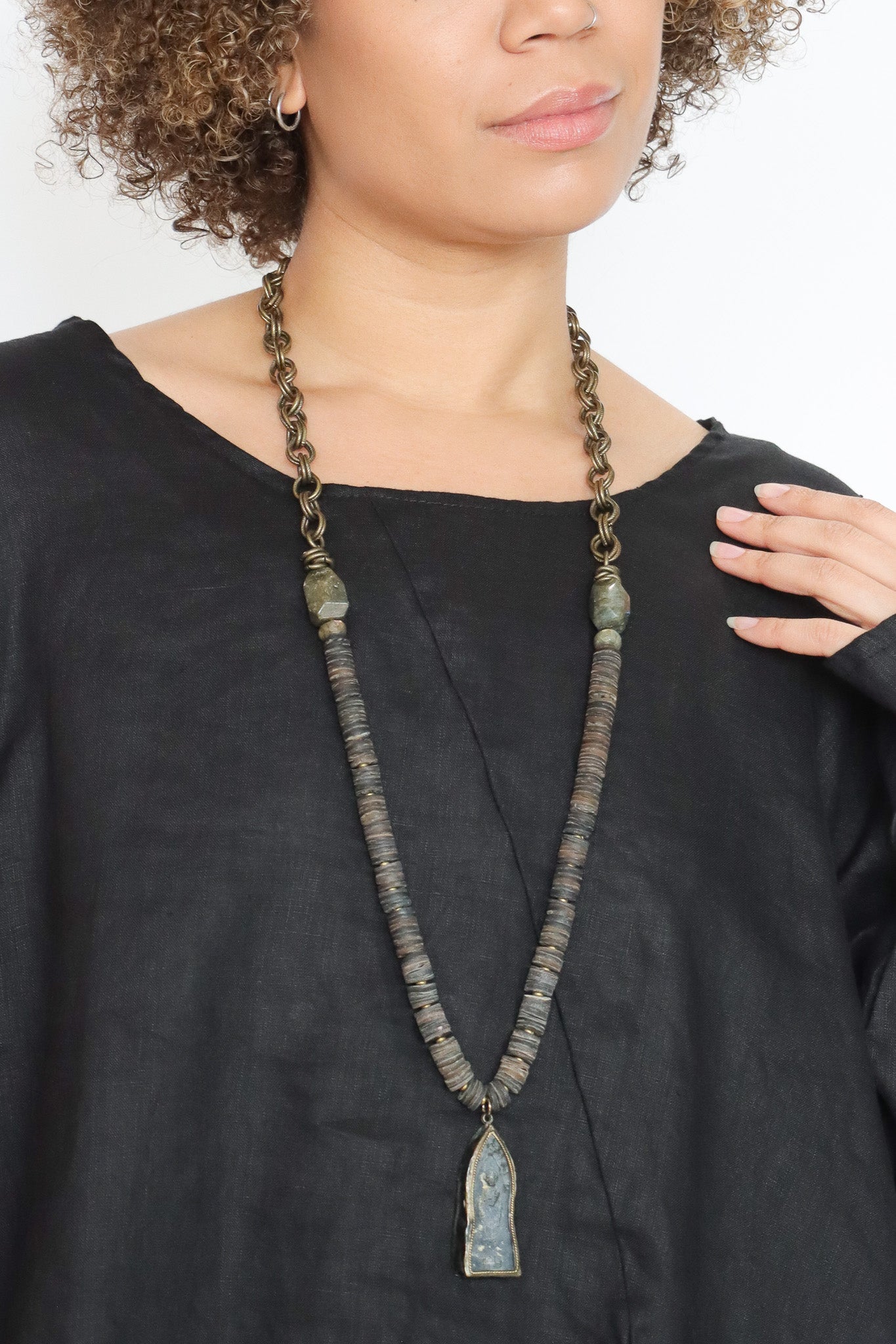 Mya Lambrecht Antique Buddha Necklace | ATELIER957