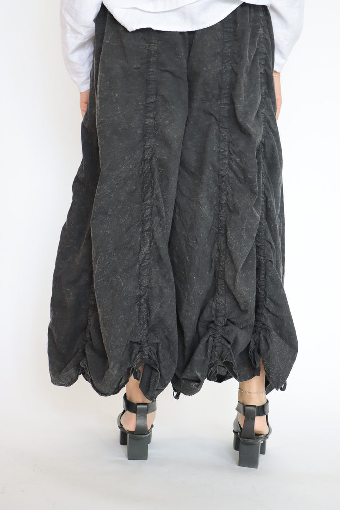 Krista Larson Faded Black Parachute Pants | ATELIER957