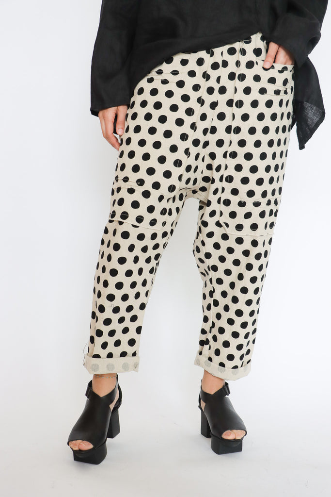 Krista Larson Polka Dot Barn Pants | ATELIER957