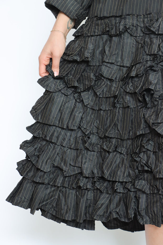 Krista Larson Pinstripe Stairway Dress | ATELIER957