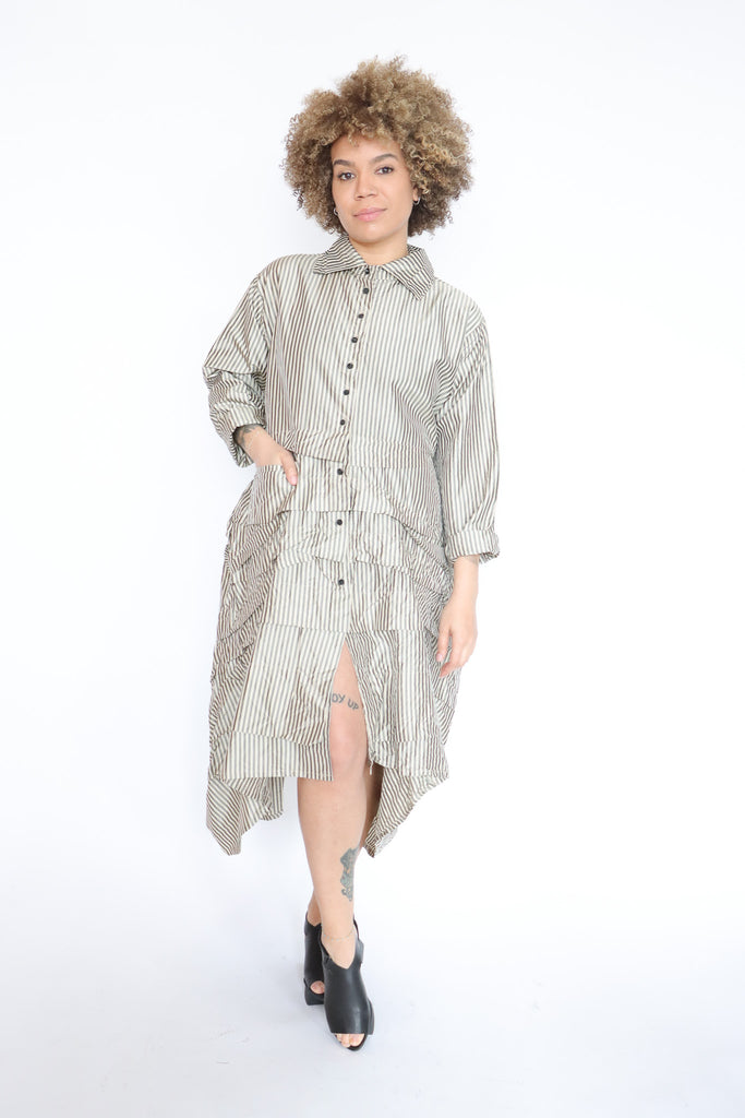 Krista Larson Taffeta Cottage Dress | ATELIER957