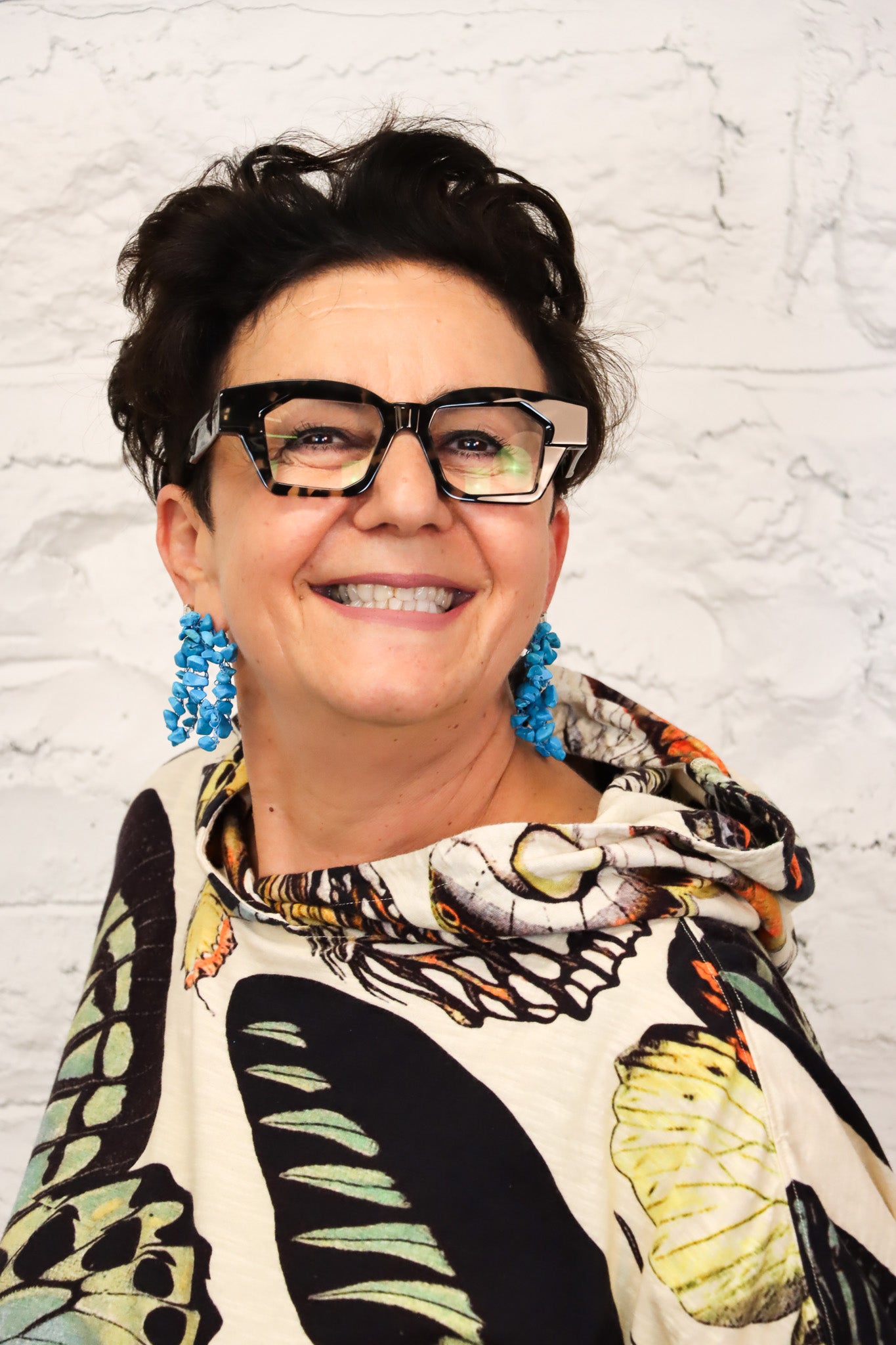 Lavish by TM Blue Rocks Earrings | ATELIER957