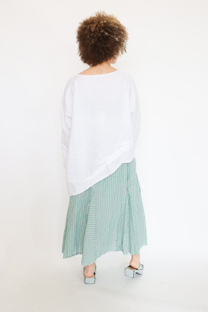 Krista Larson Long Sleeve Basic Detail Shirt | ATELIER957