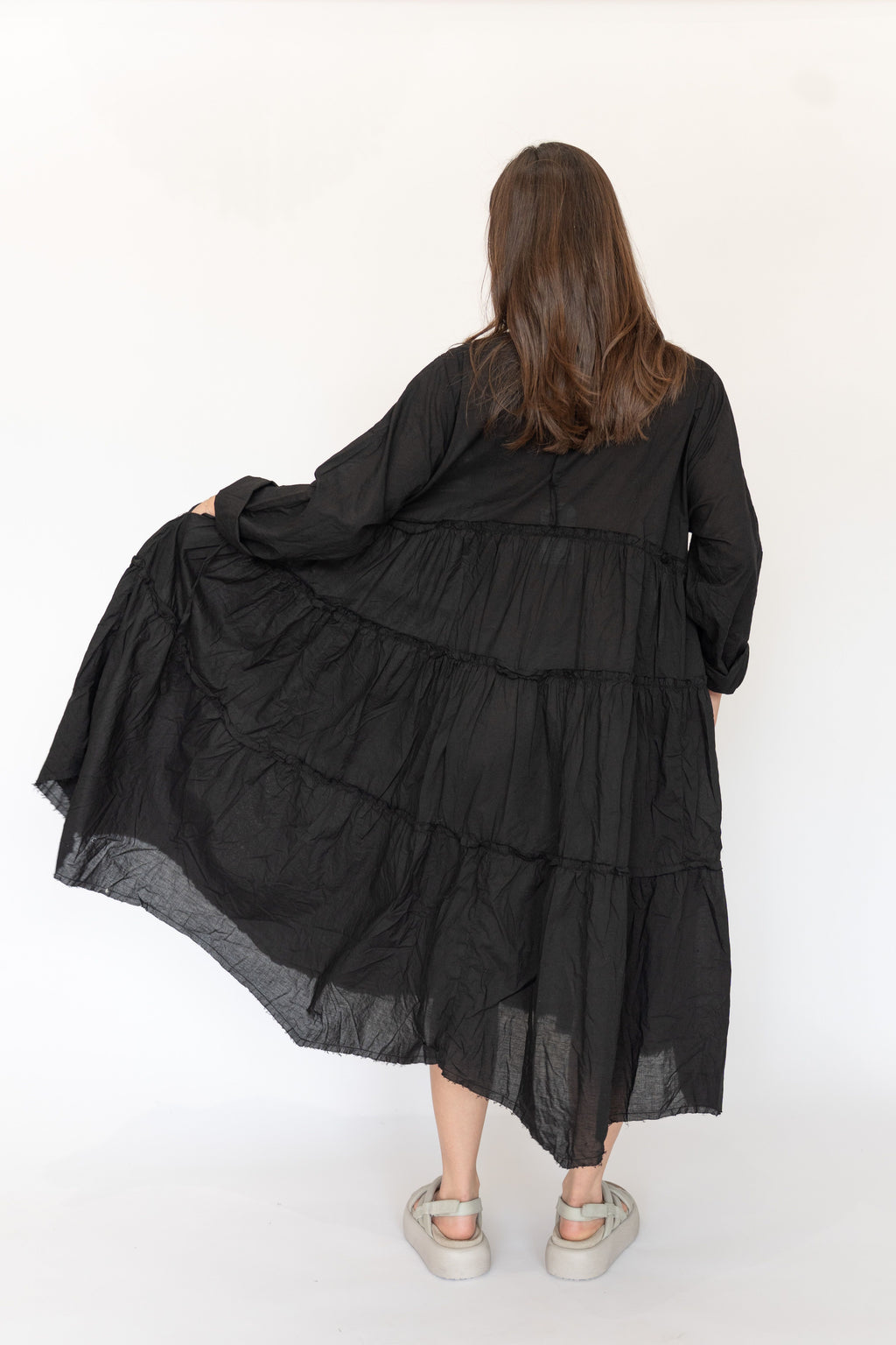 Krista Larson Tiered Pullover Dress | Atelier957