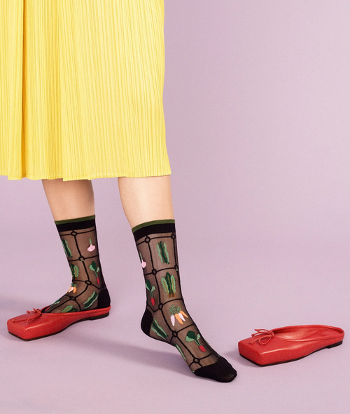 Hansel from Basel Yachae Sheer Crew Sock I ATELIER957