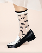 Hansel from Basel Salty Sayings Sheer Crew Sock I ATELIER957