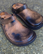 koryavy_dub Tanned Clogs