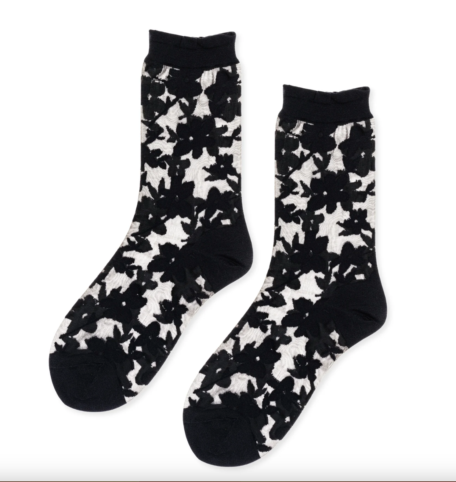 Hansel from Basel Bobo Sheer Crew Sock (2 Colors)