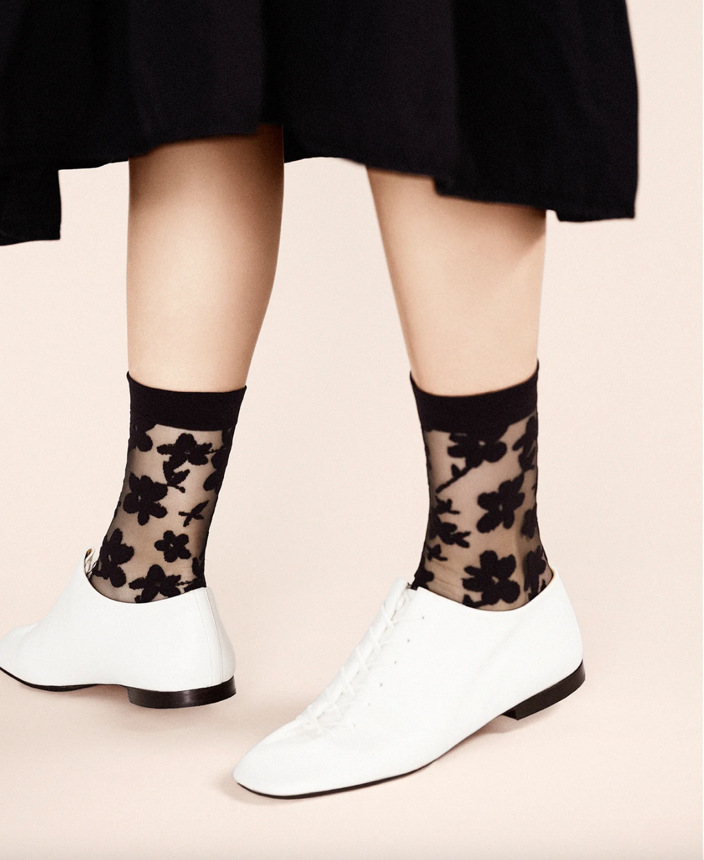 Hansel from Basel Bobo Sheer Crew Sock (2 Colors)