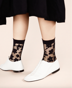 Hansel from Basel Bobo Sheer Crew Sock (2 Colors)