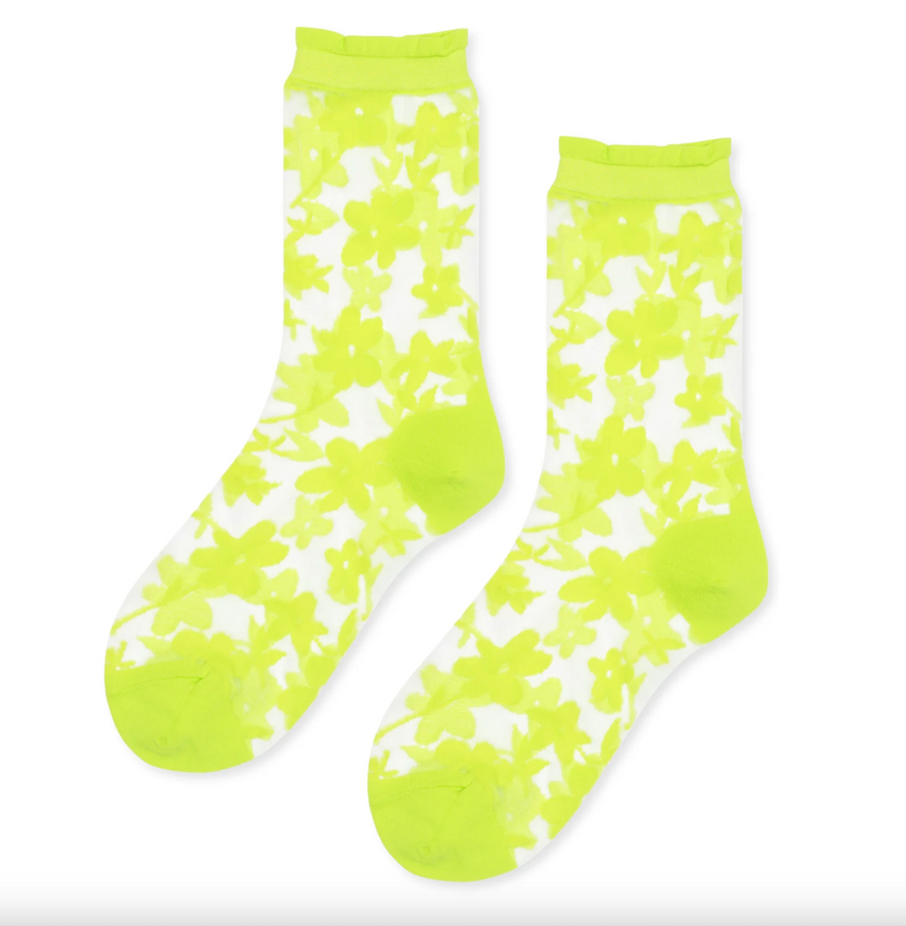 Hansel from Basel Bobo Sheer Crew Sock (2 Colors)