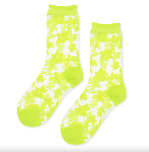 Hansel from Basel Bobo Sheer Crew Sock (2 Colors) - ATELIER957