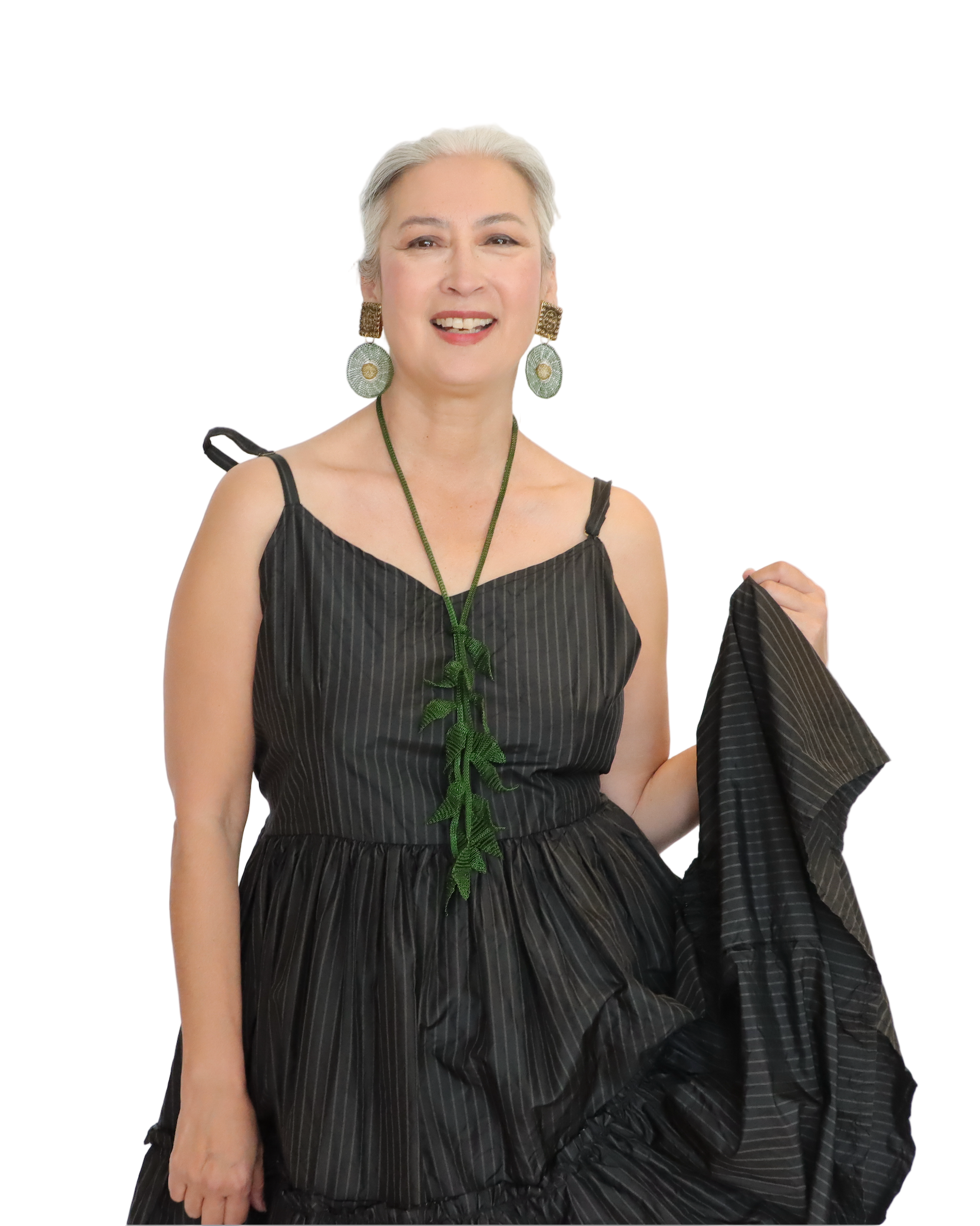 Sally Bass Crocheted Leaf Necklace | ATELIER957