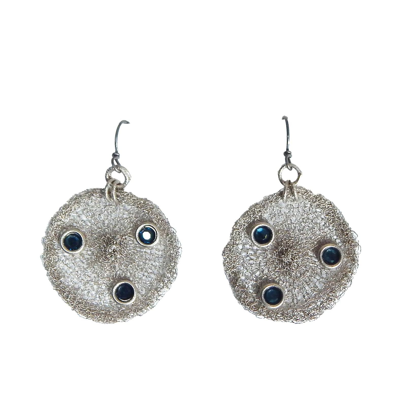 Sarah Cavender Spiderweb Circle Earrings | ATELIER957