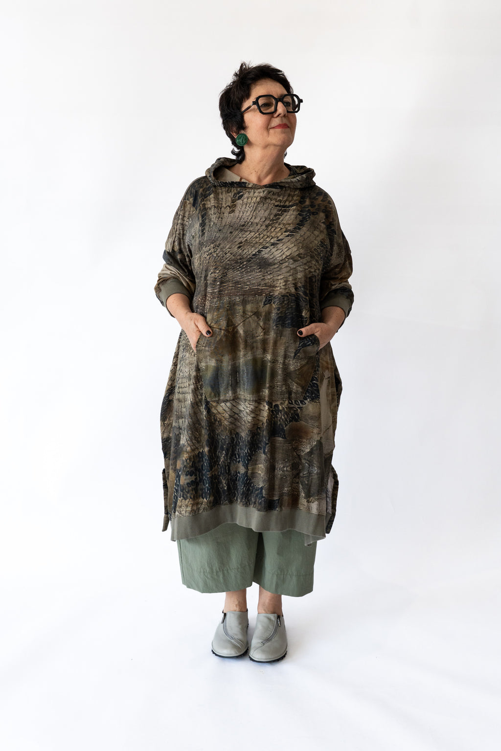 Krista Larson Pod Long Bode Sweatshirt |ATELIER957