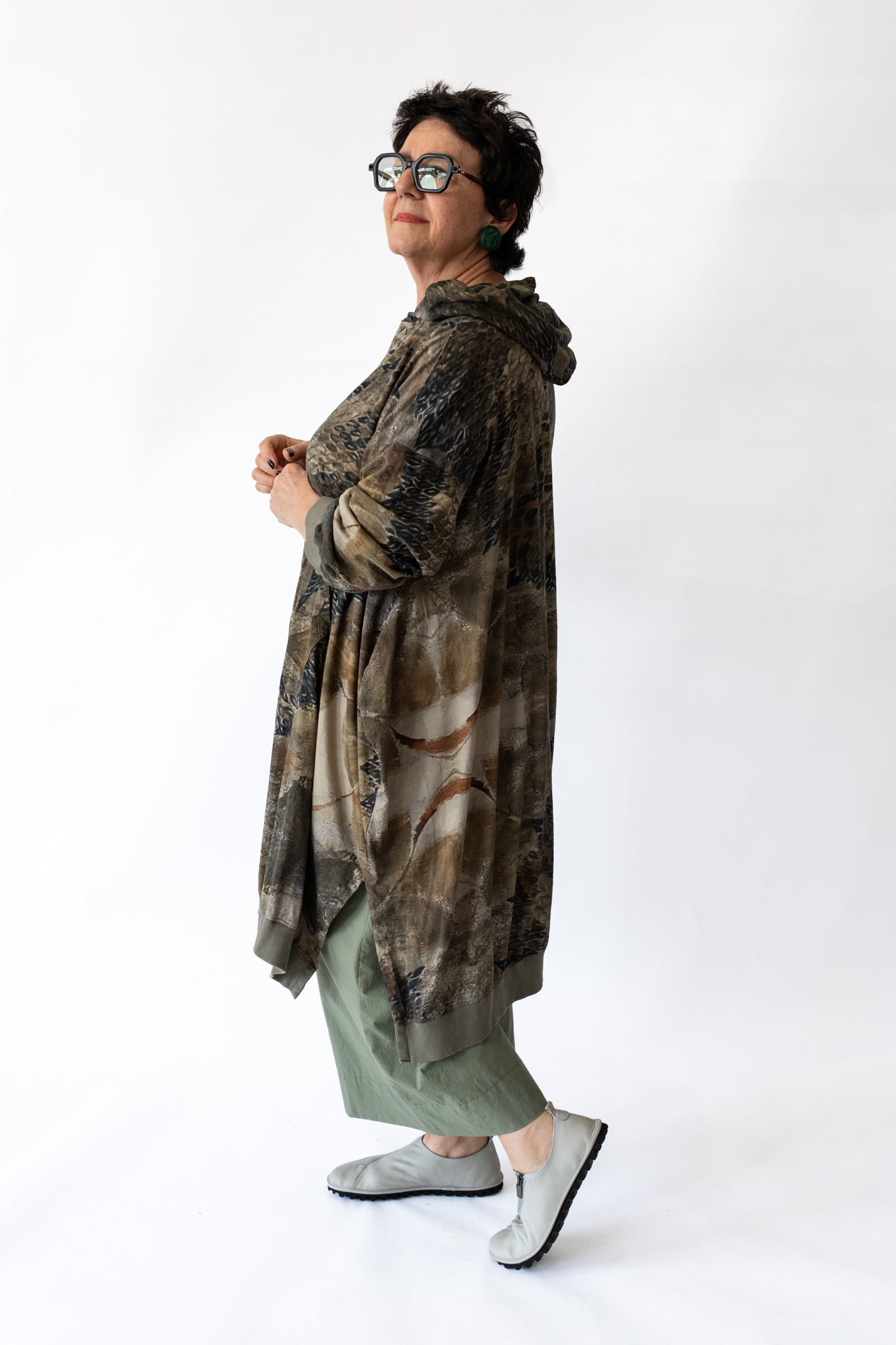 Krista Larson Pod Long Bode Sweatshirt |ATELIER957