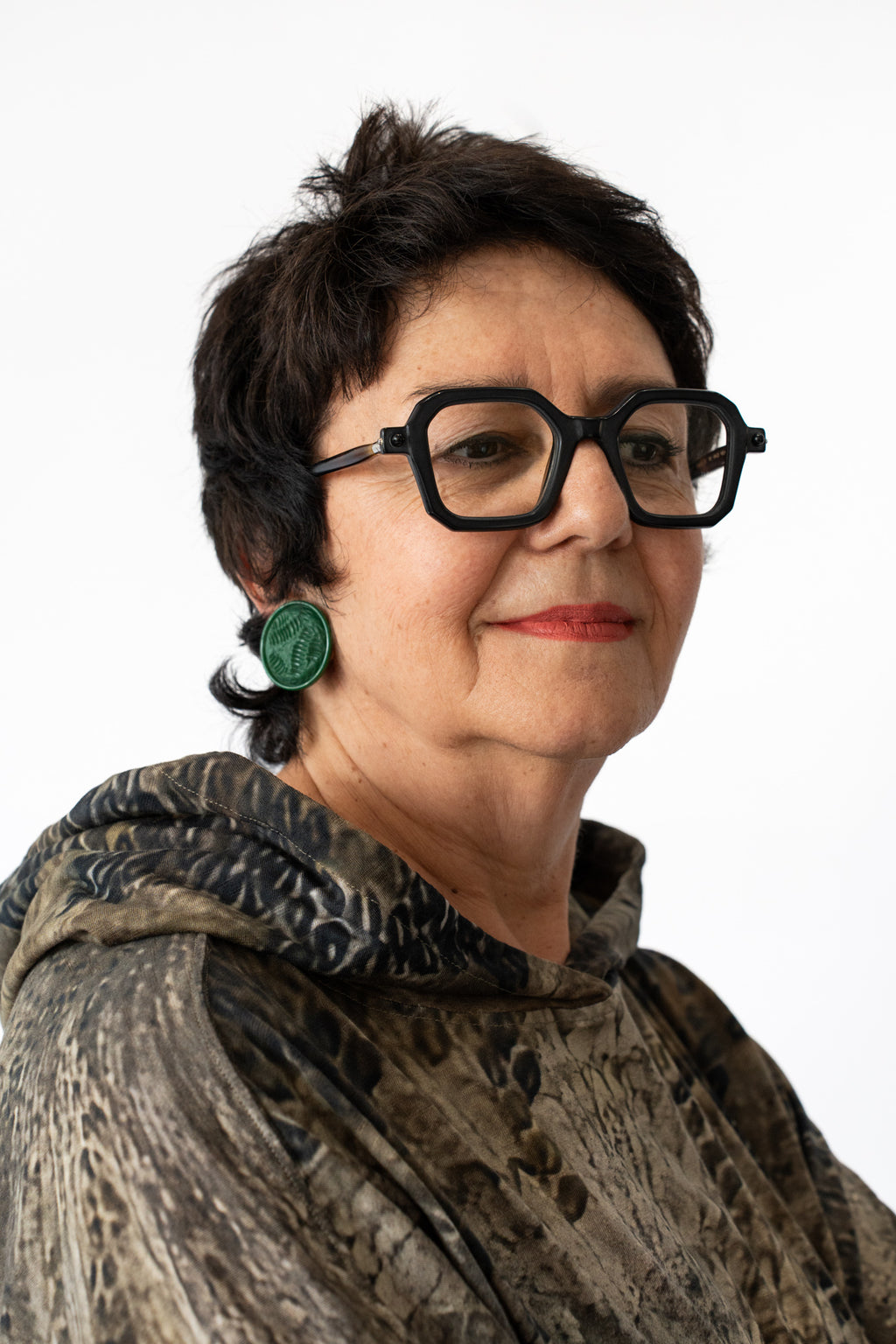 Sally Bass Forest Clip-On Earrings