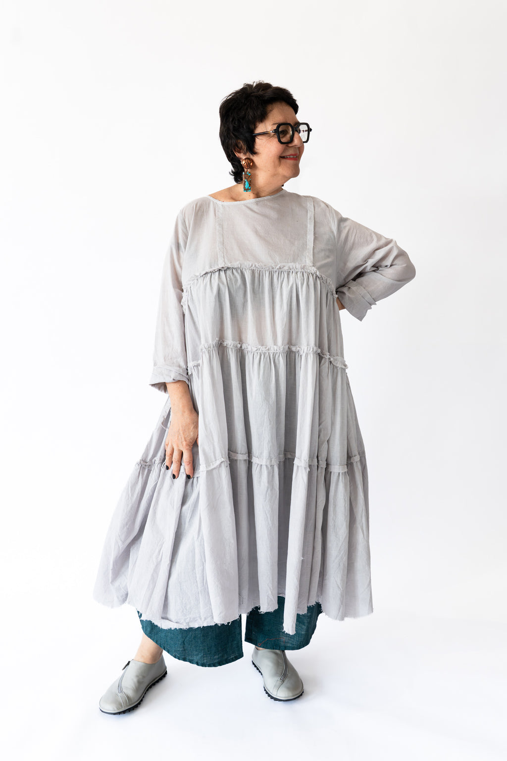 Krista Larson Tiered Pullover Dress | Atelier957