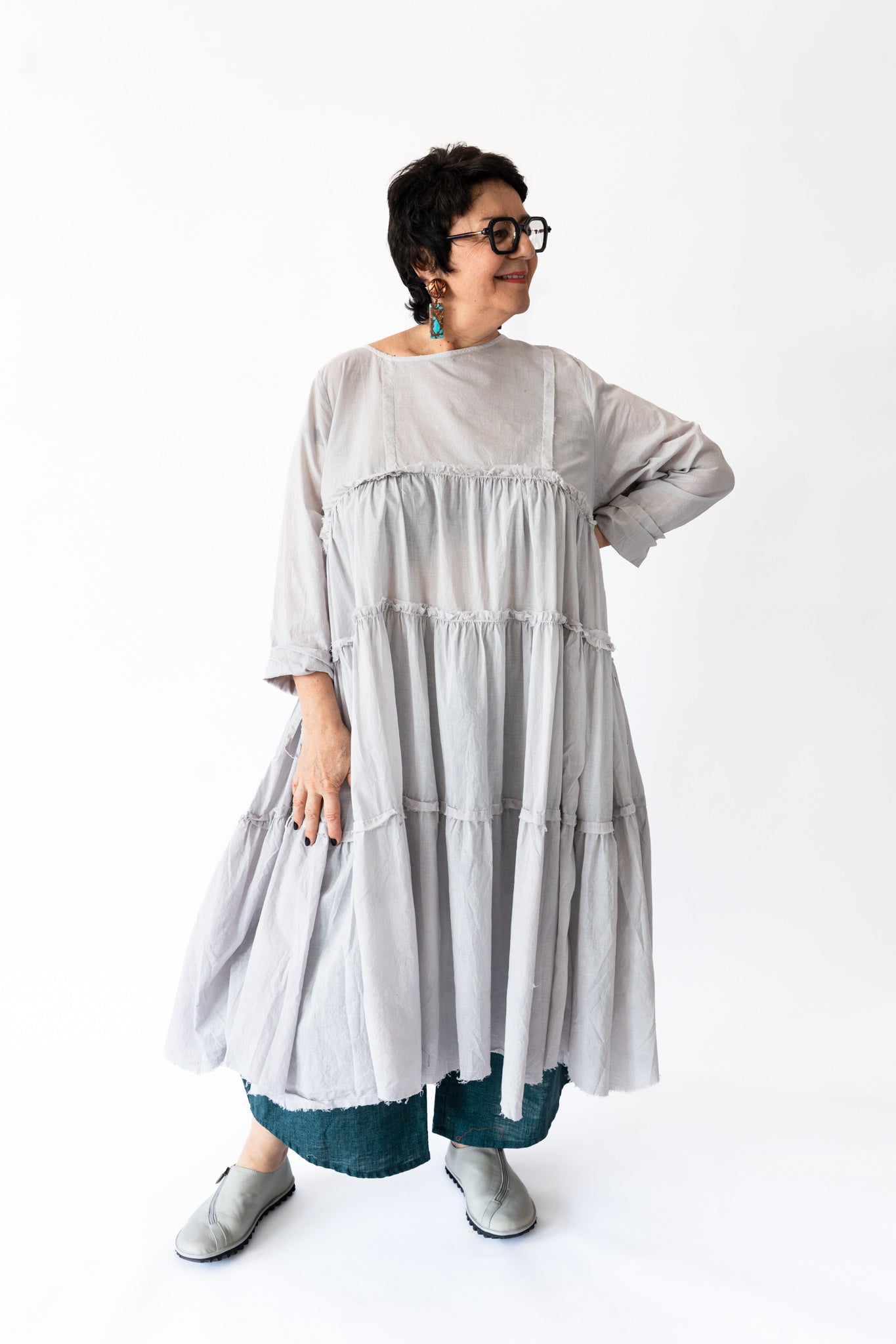 Krista Larson Tiered Pullover Dress | Atelier957