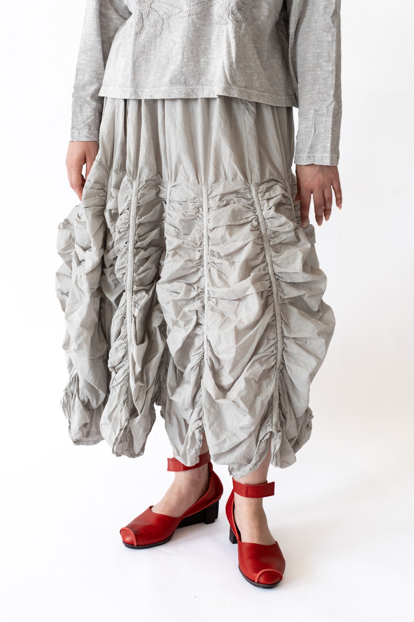 Krista Larson Rouched Skirt