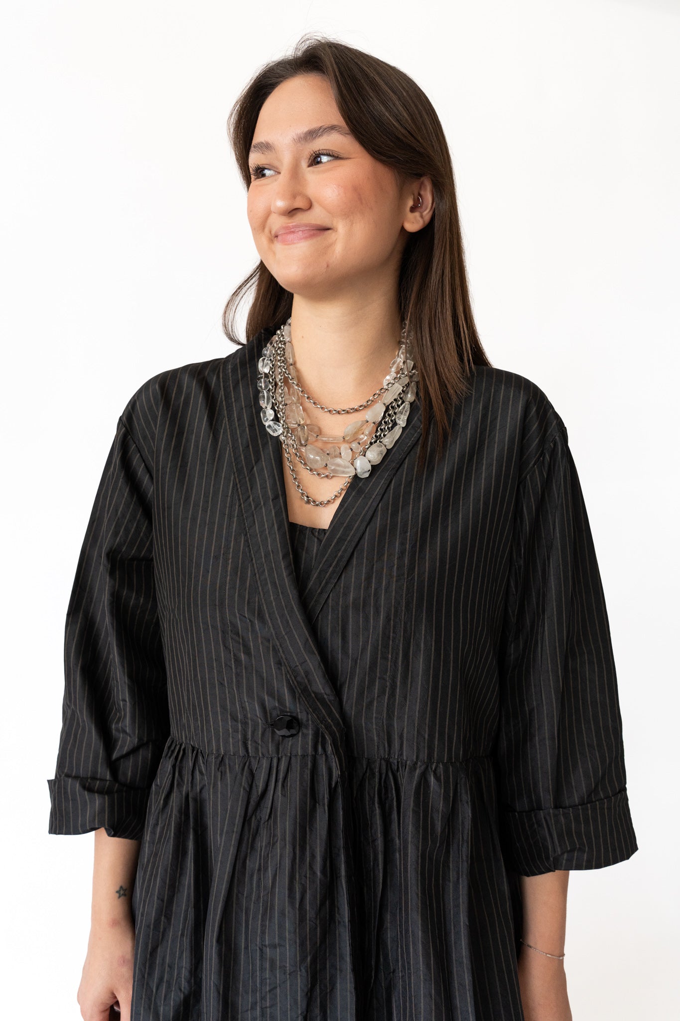 Mya Lambrecht Multi Crystal Necklace