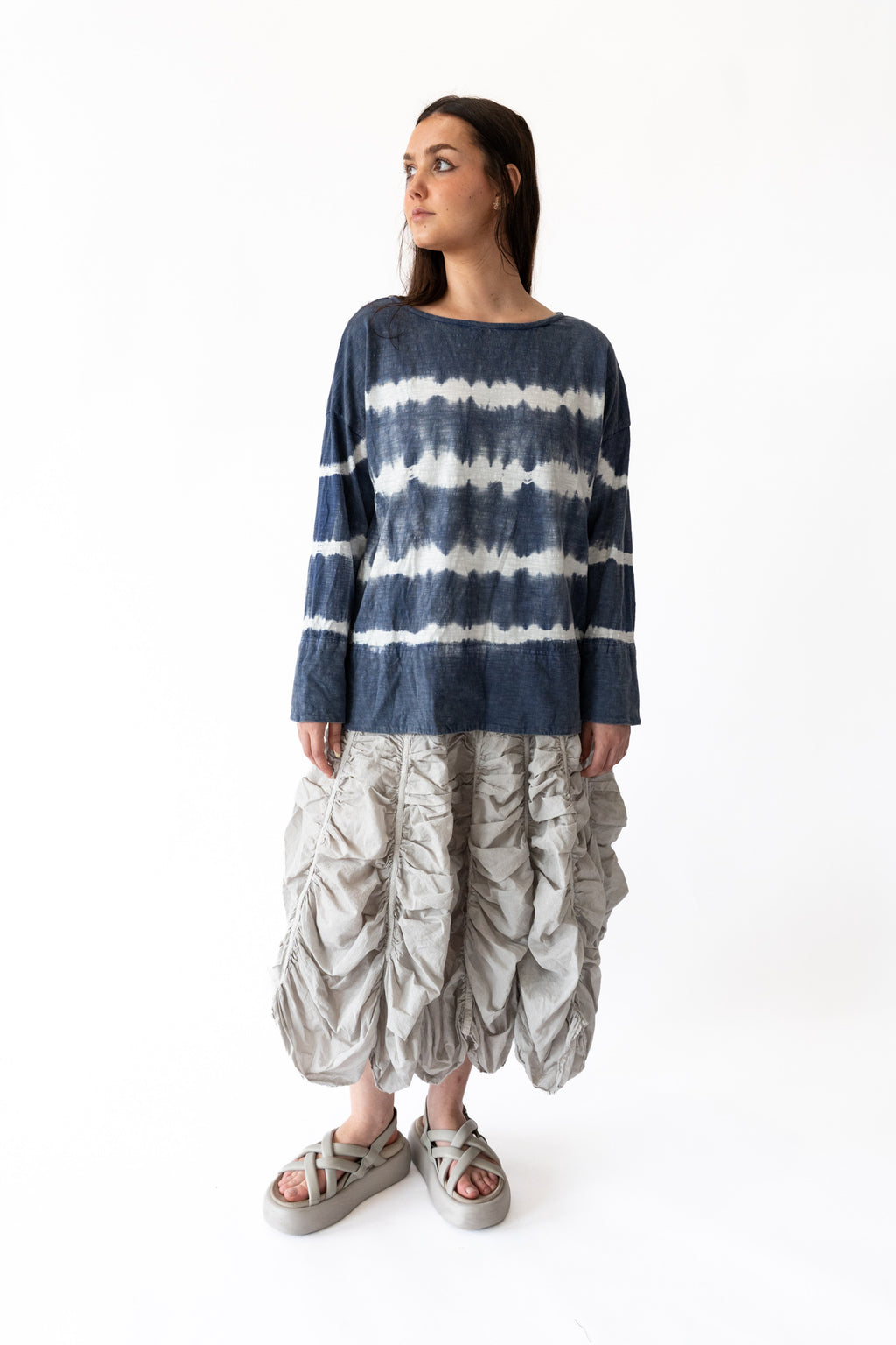 Krista Larson Agnes Lapis Tie Dye Tee | ATELIER957