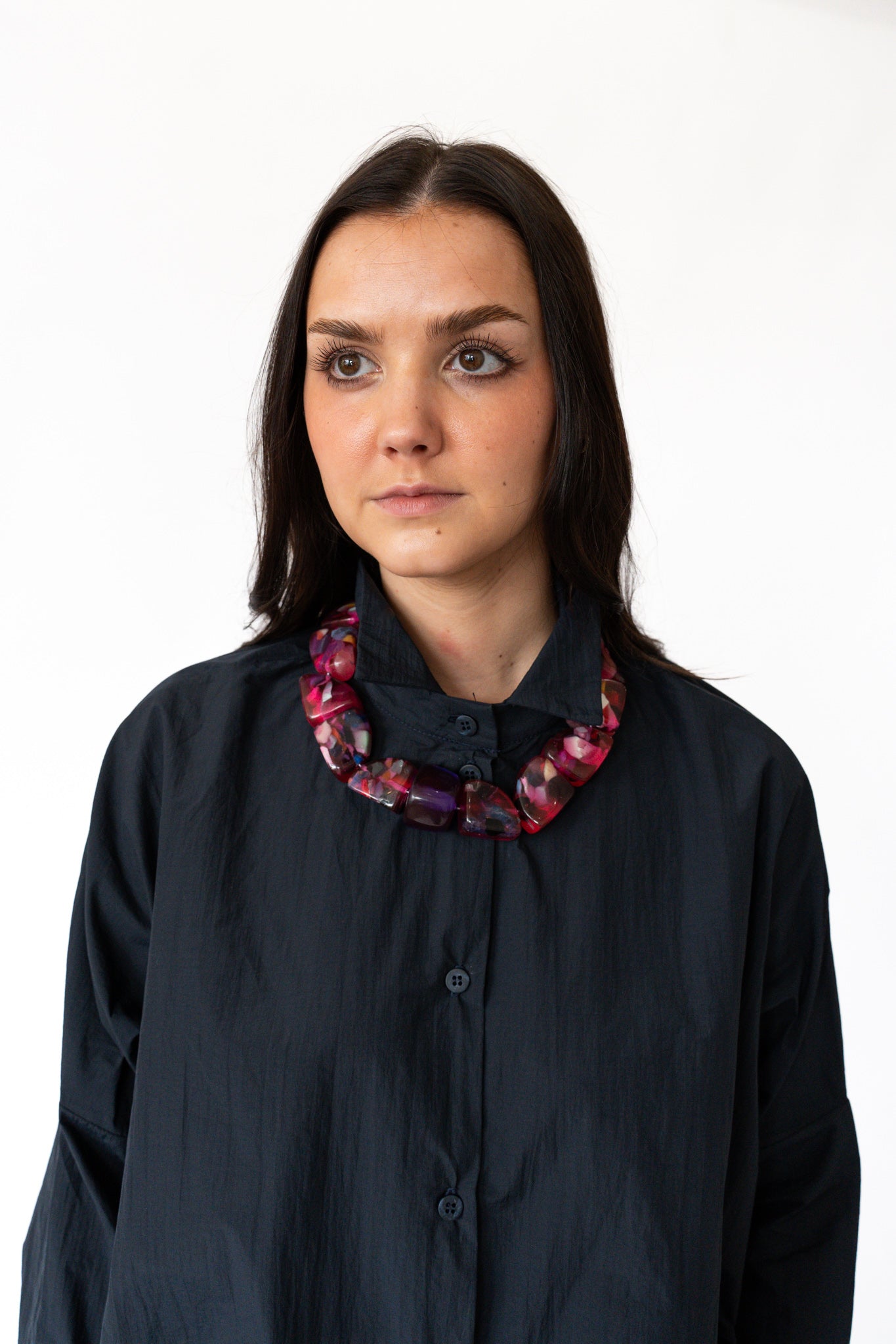 Sally Bass Rhubarb Necklace