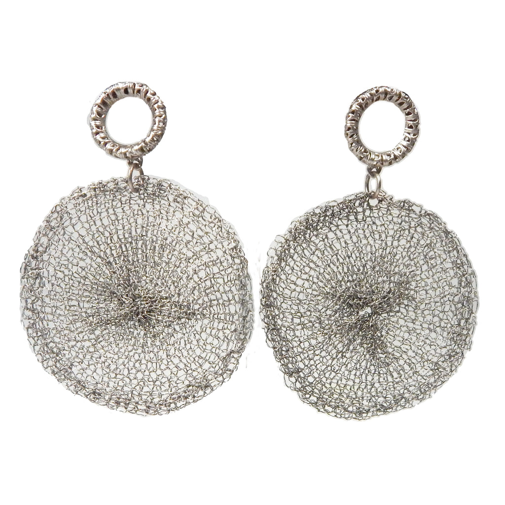 Sarah Cavender Crocheted Look Circle Earrings | ATELIER957