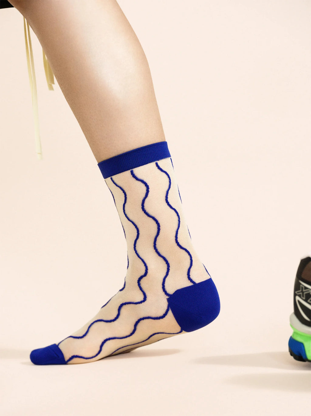 City Pop Sheer Crew Socks | ATELIER957