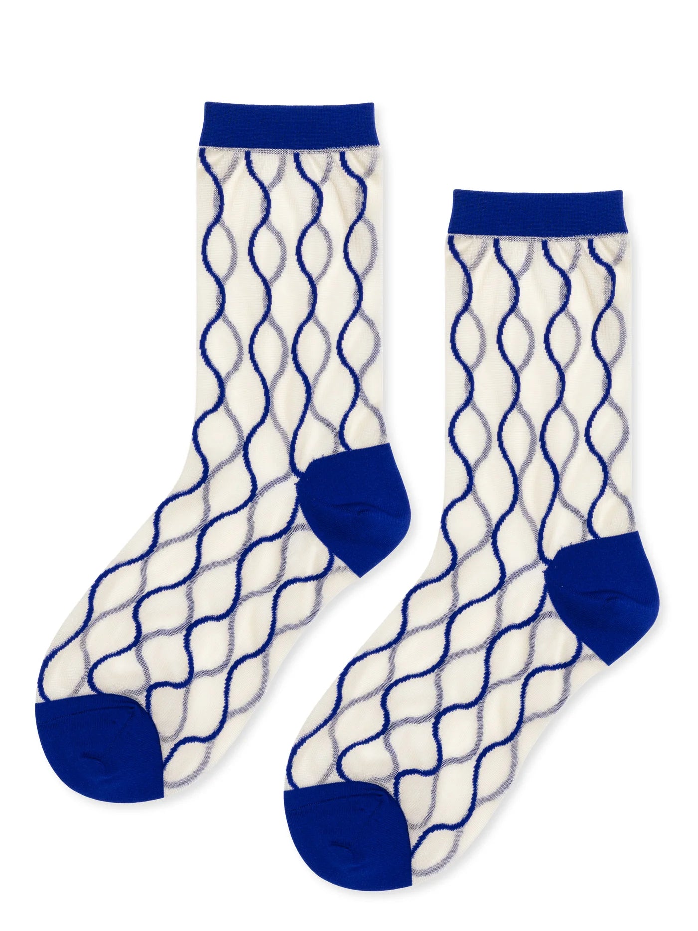 City Pop Sheer Crew Socks | ATELIER957