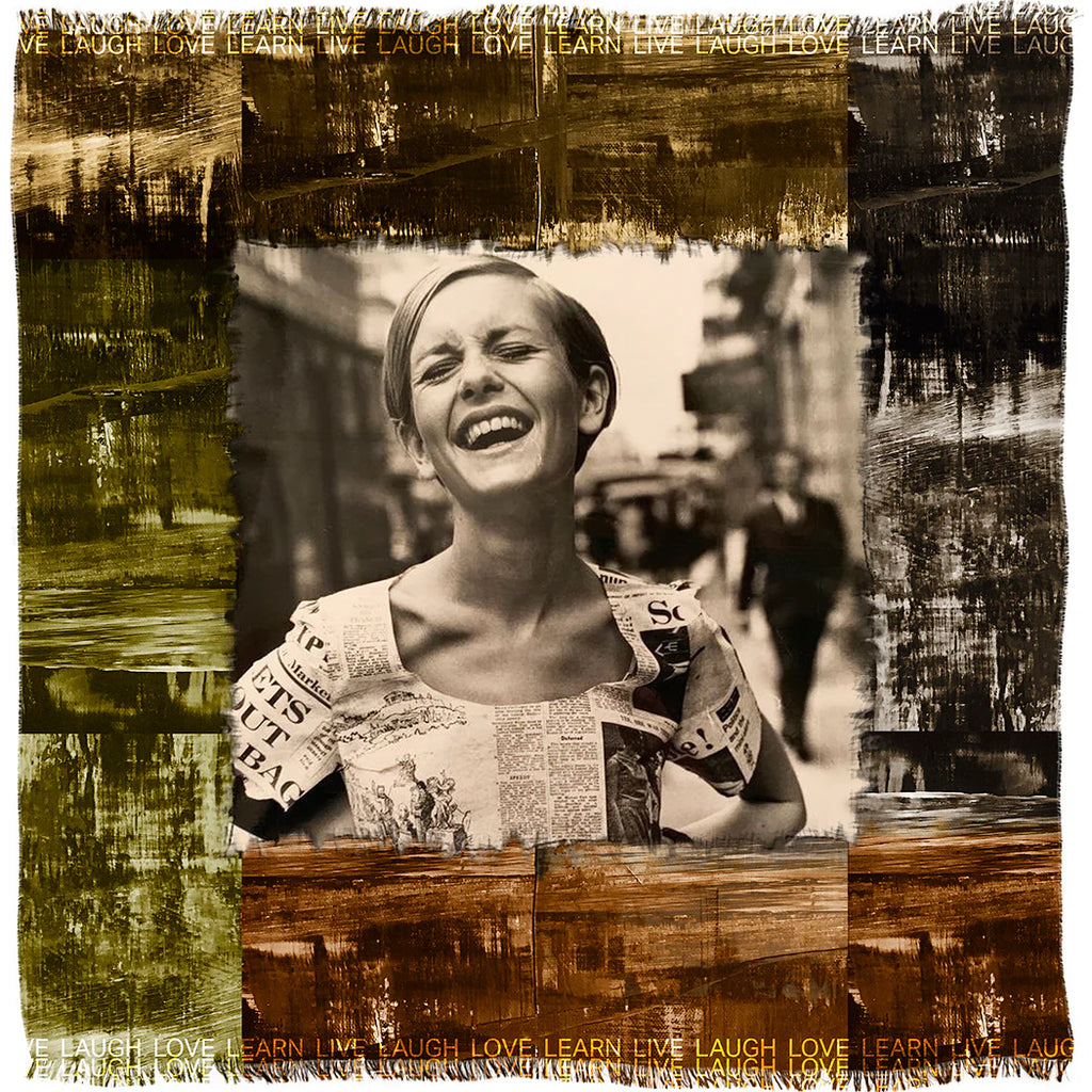 Suzi Roher Live Laugh Scarf | ATELIER957