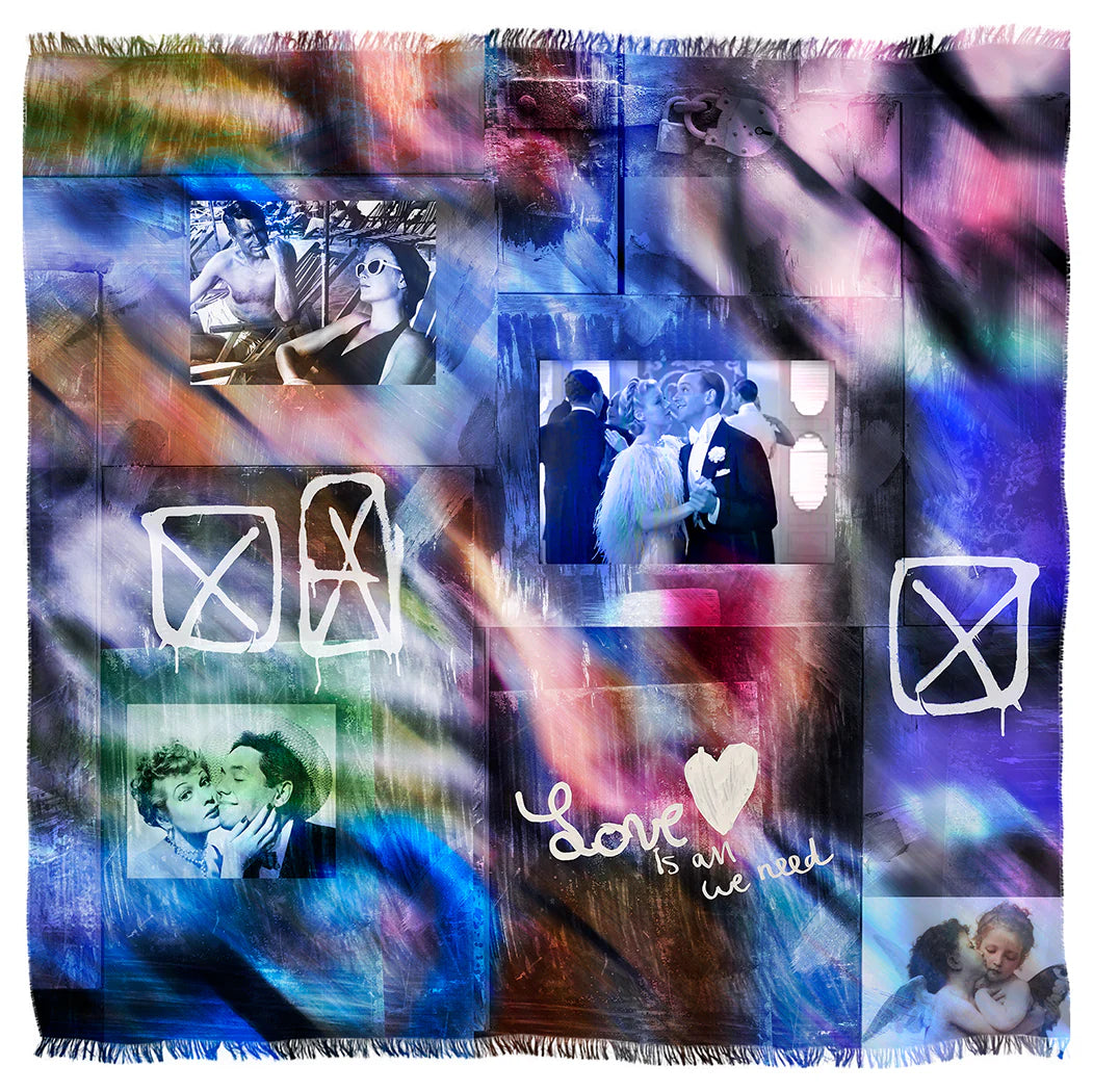 Suzi Roher Love Is All We Need Scarf | ATELIER957