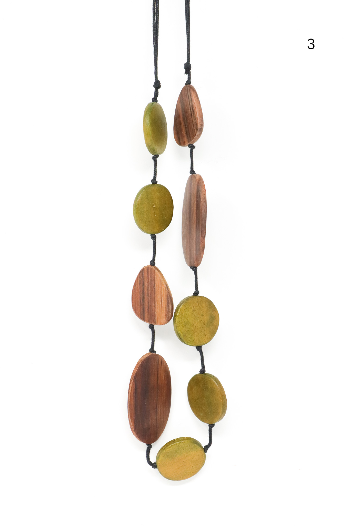 Sally Bass Adjustable Wooden Necklace (5 Styles) | ATELIER957
