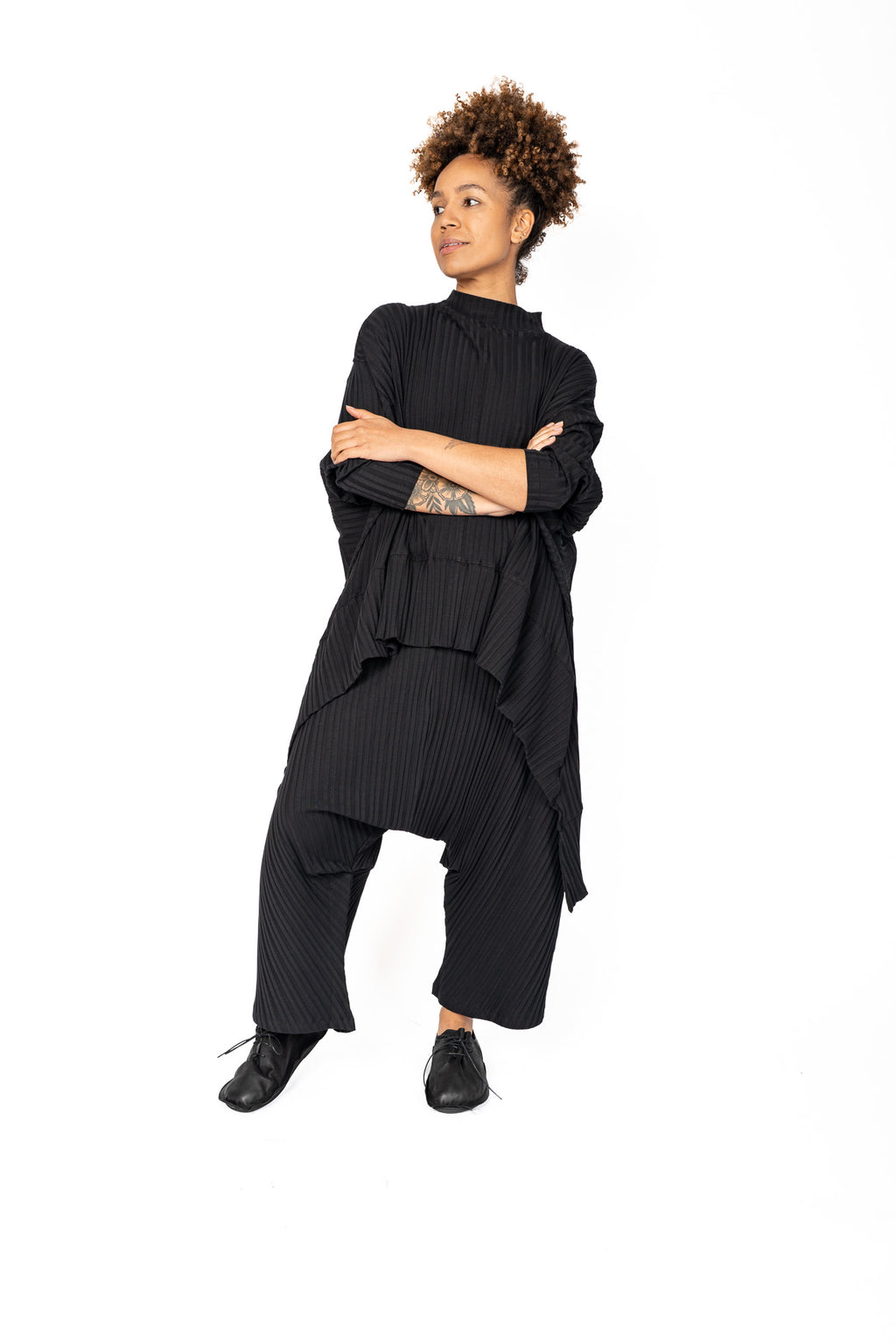 SORT AARHUS SA2210 Oversized Blouse | ATELIER957
