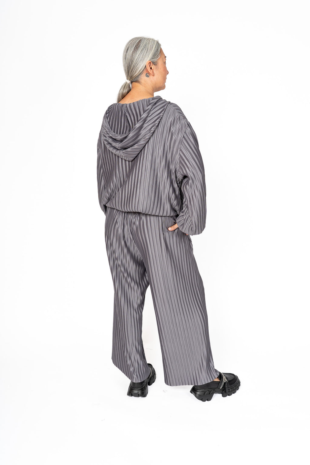 mer mer Pleat Zip-Up | ATELIER957