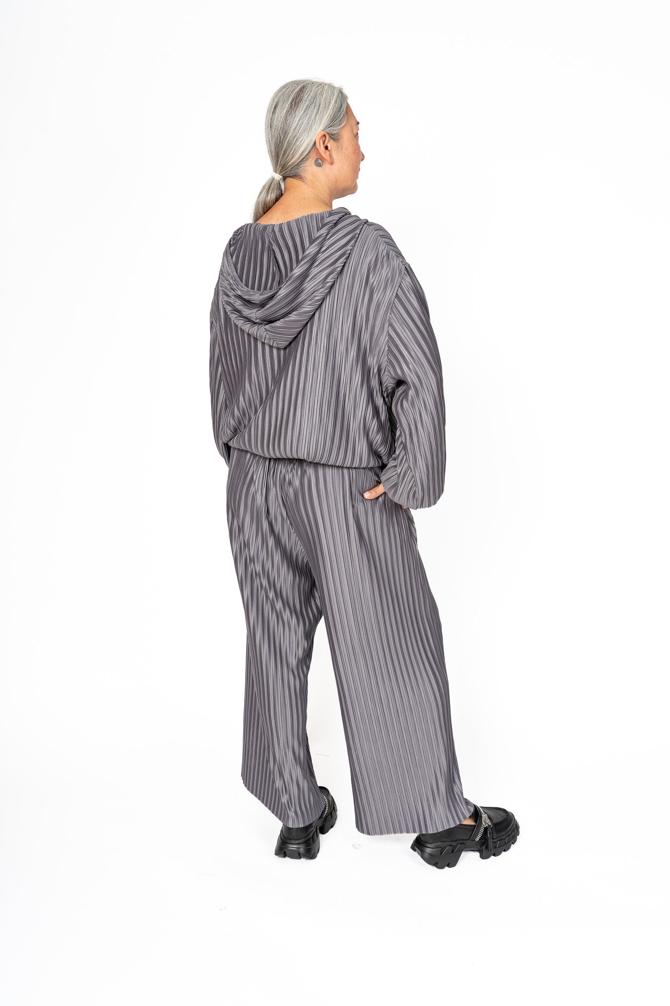 mer mer Pleat Zip-Up | ATELIER957