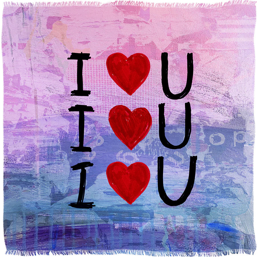Suzi Roher I Love U Scarf | ATELIER957