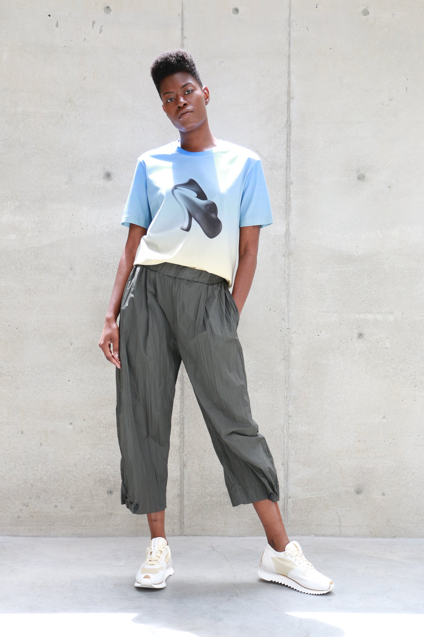 JNBY Abstract Graphic Ombre T-Shirt (2 Colors) | ATELIER957