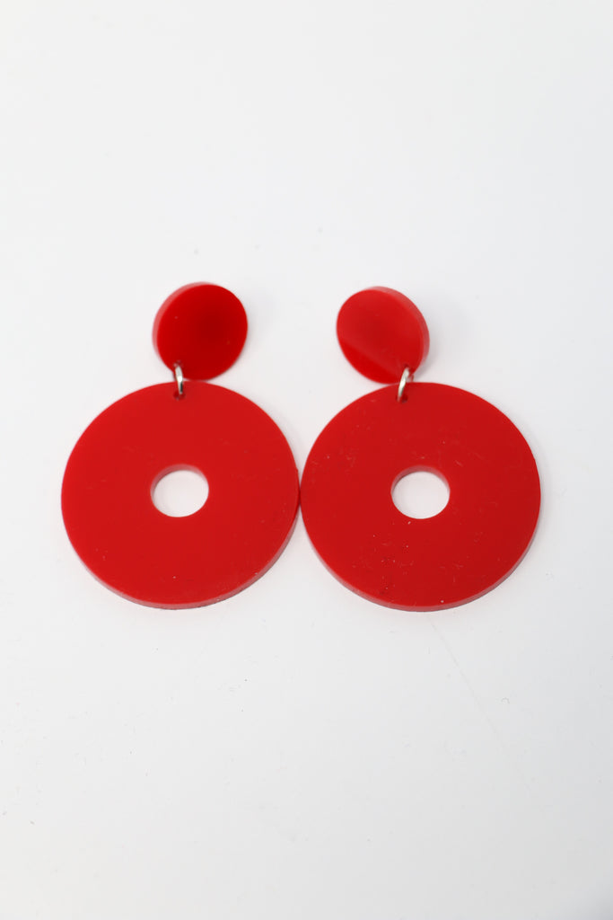 Takara Circle Dangle Earrings | ATELIER957